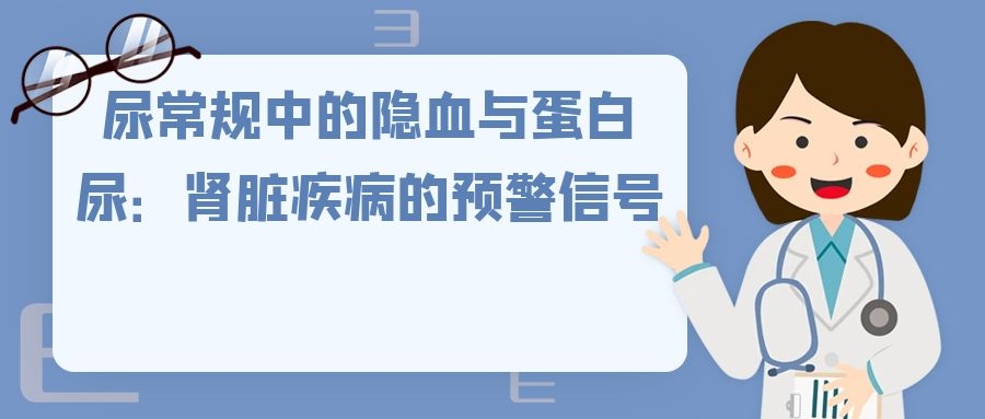 尿常规中的隐血与蛋白尿：肾脏疾病的预警信号